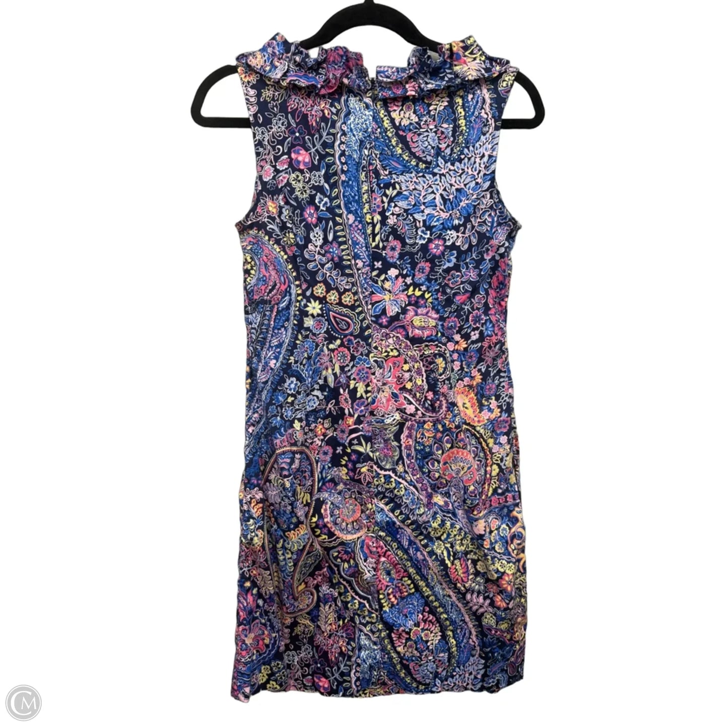 Dress Casual Short By Talbots In Blue & Pink, Size: 4