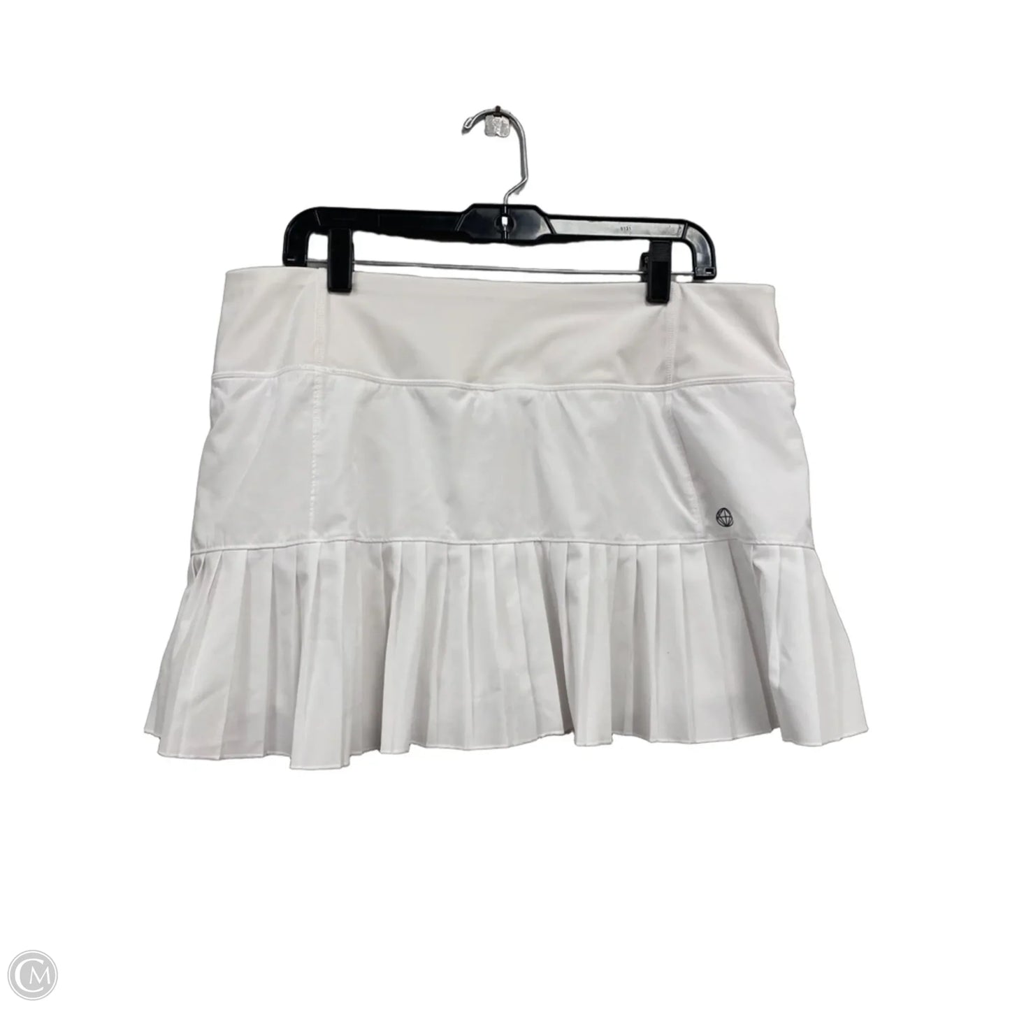 Athletic Skort By Mondetta In White, Size: Xl