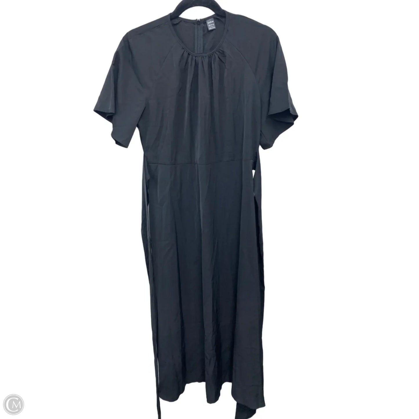 Dress Casual Maxi By Shein In Black, Size: M