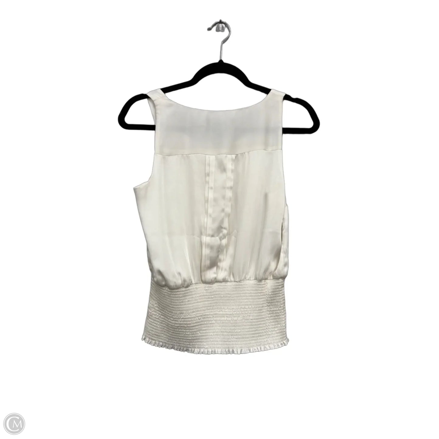 Blouse Sleeveless By White House Black Market In White, Size: S