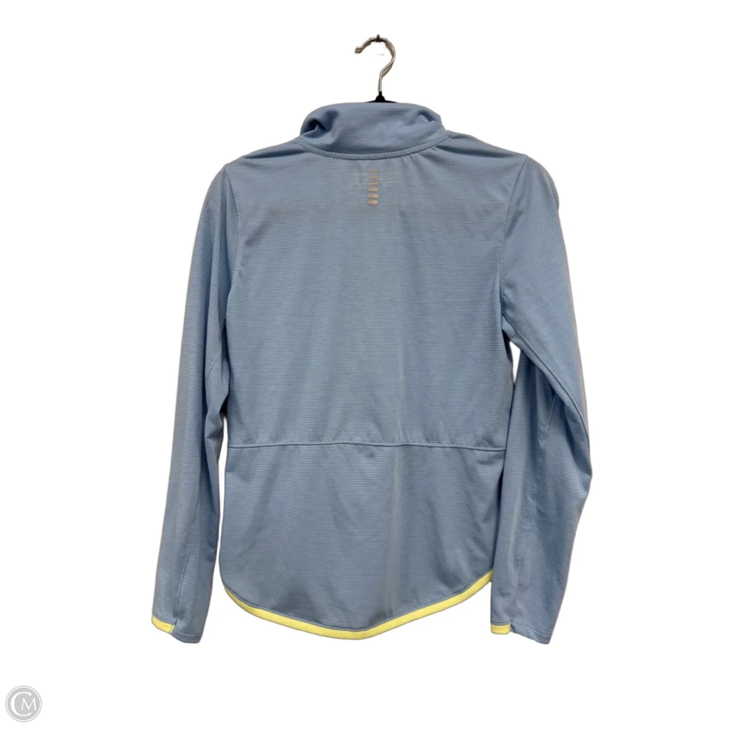 Athletic Jacket By Under Armour In Blue & Yellow, Size: M