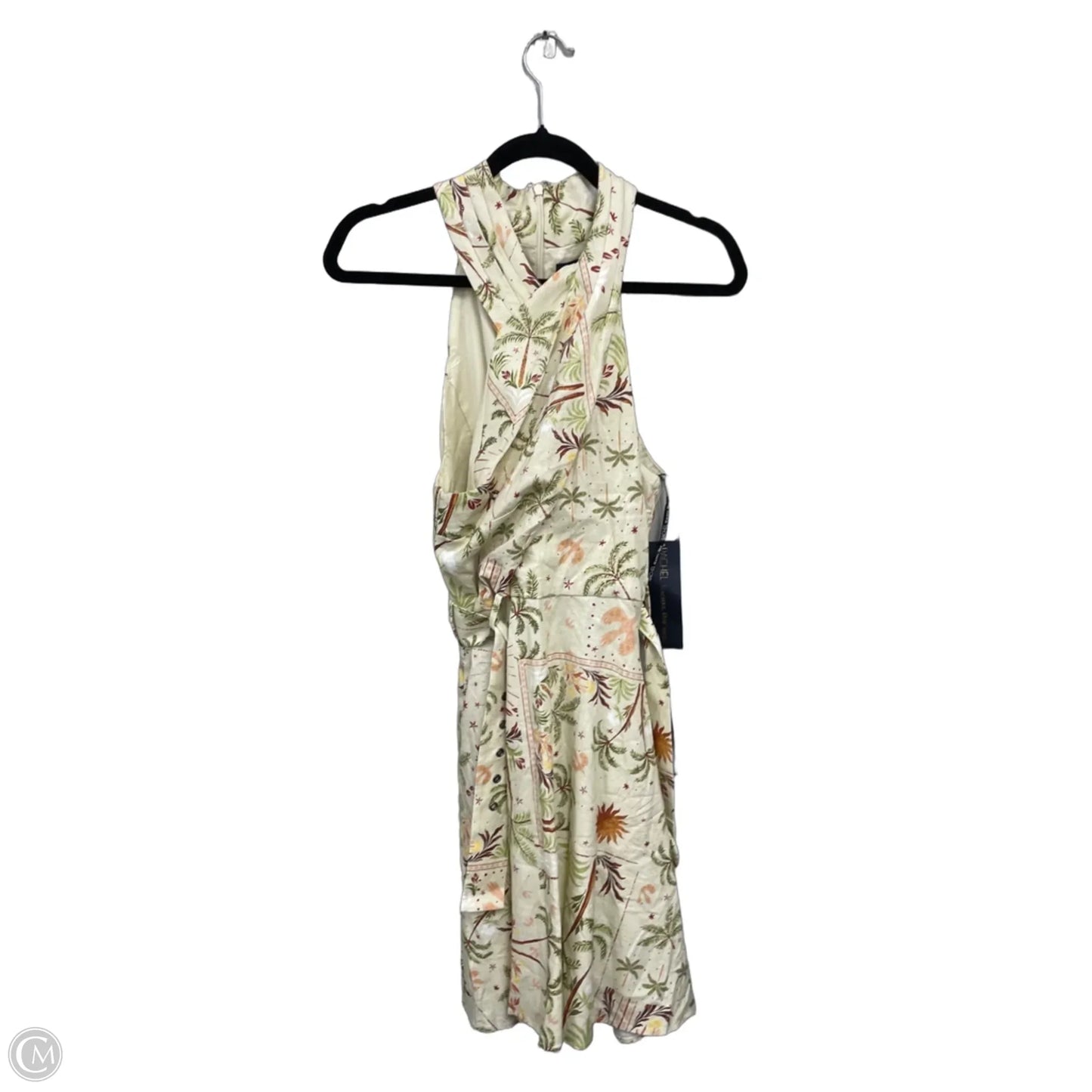 Dress Casual Midi By Rachel Roy In Cream & Green, Size: 14