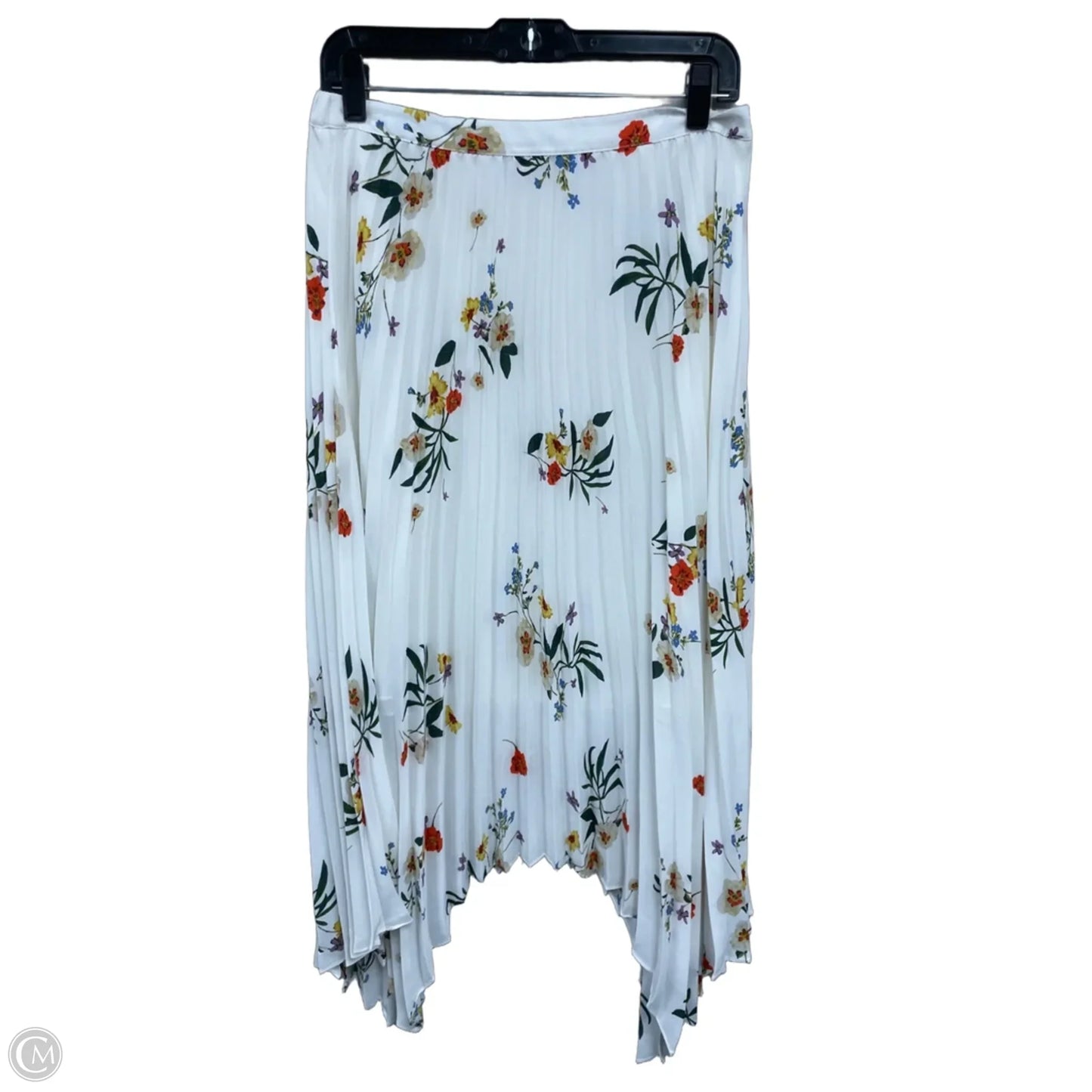 Skirt Maxi By Vince Camuto In Green & White, Size: S