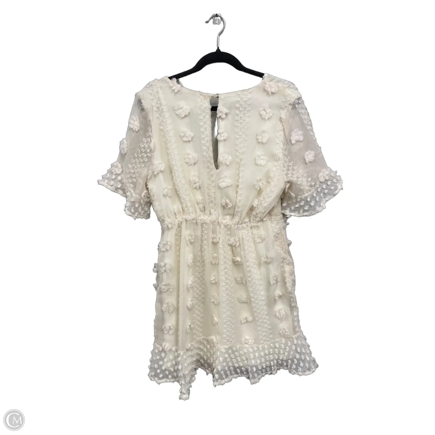 Dress Casual Short By Cmc In Cream, Size: L