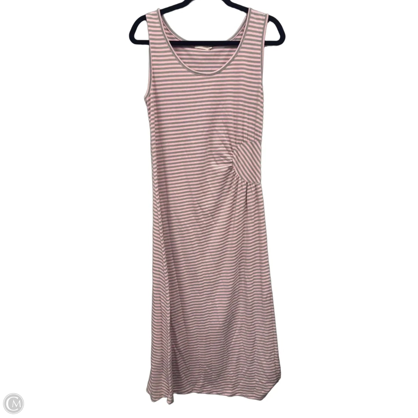 Dress Casual Maxi By Tulle In Grey & Pink, Size: L