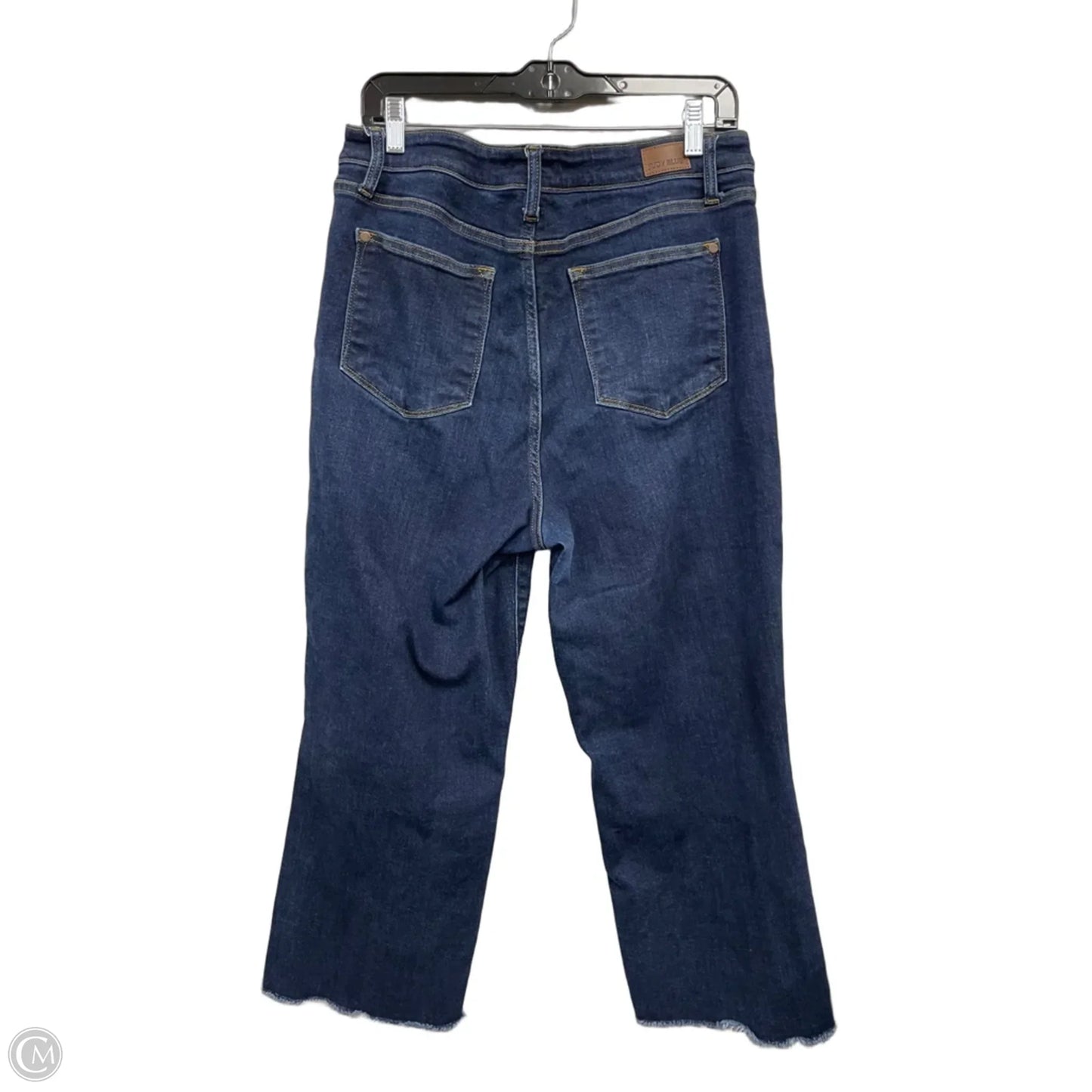 Jeans Wide Leg By Judy Blue In Blue Denim, Size: 14