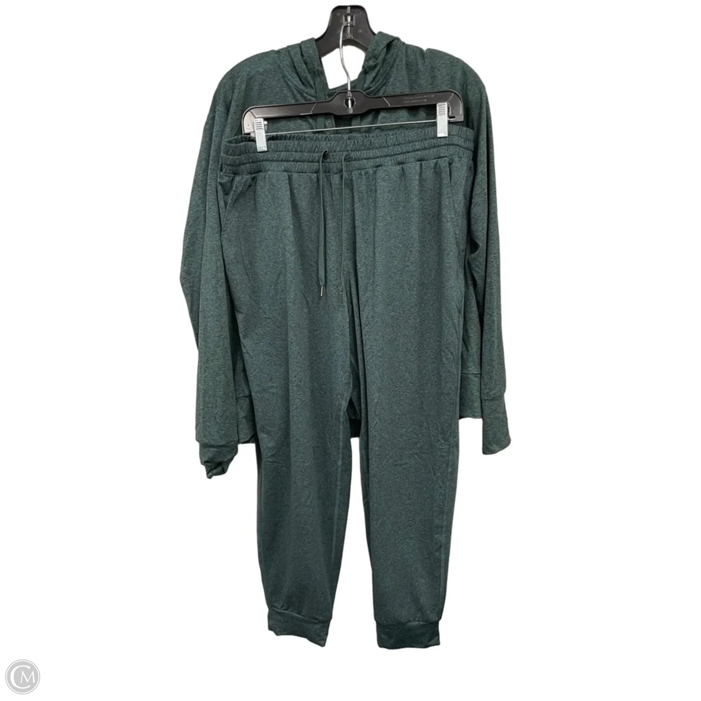 Pants Set 2pc By Quince In Green, Size: L