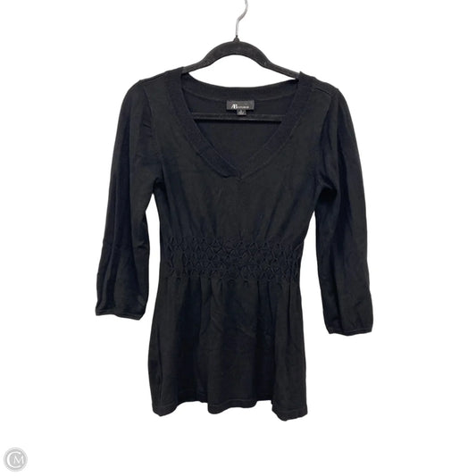Sweater By Ab Studio In Black, Size: S
