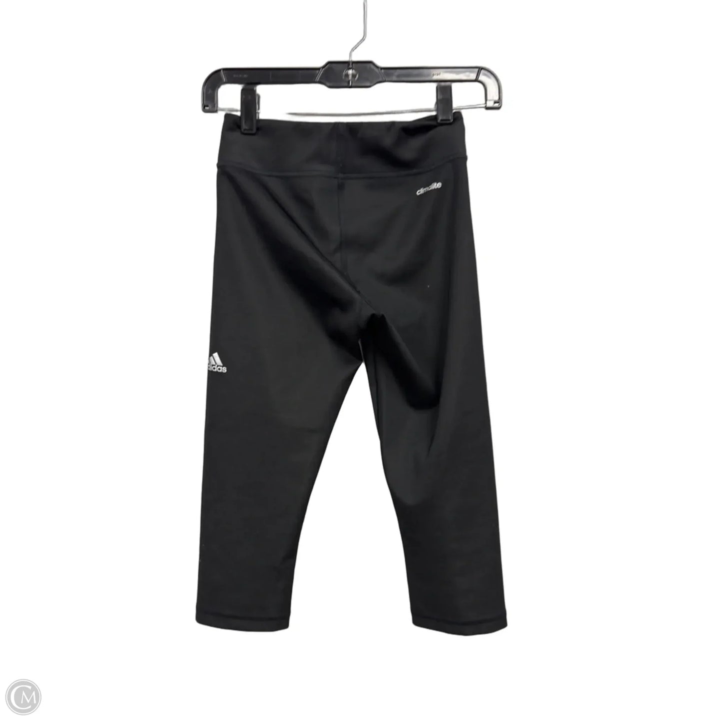Athletic Capris By Adidas In Black, Size: Xs