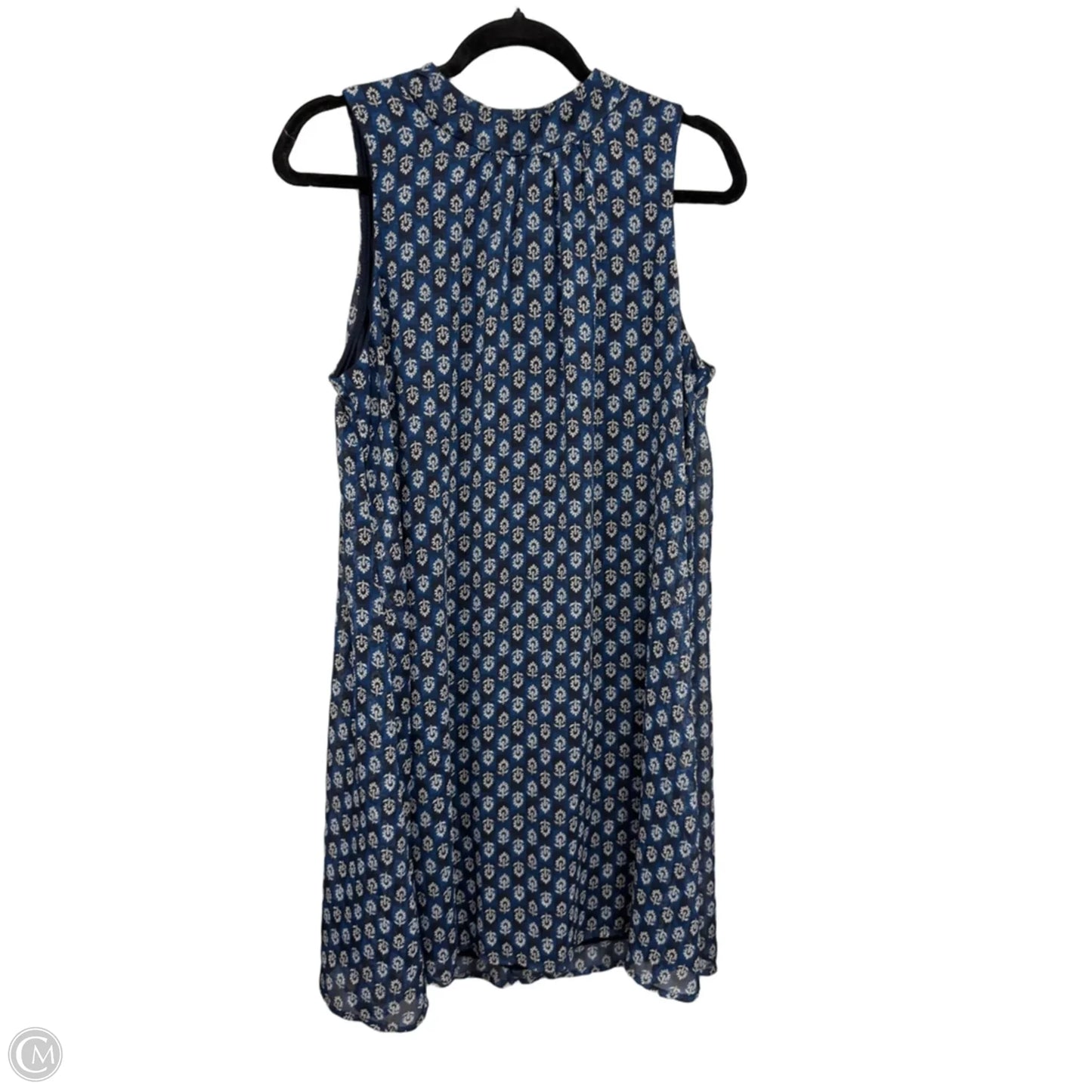 Dress Casual Short By Tommy Hilfiger In Blue & Cream, Size: 12