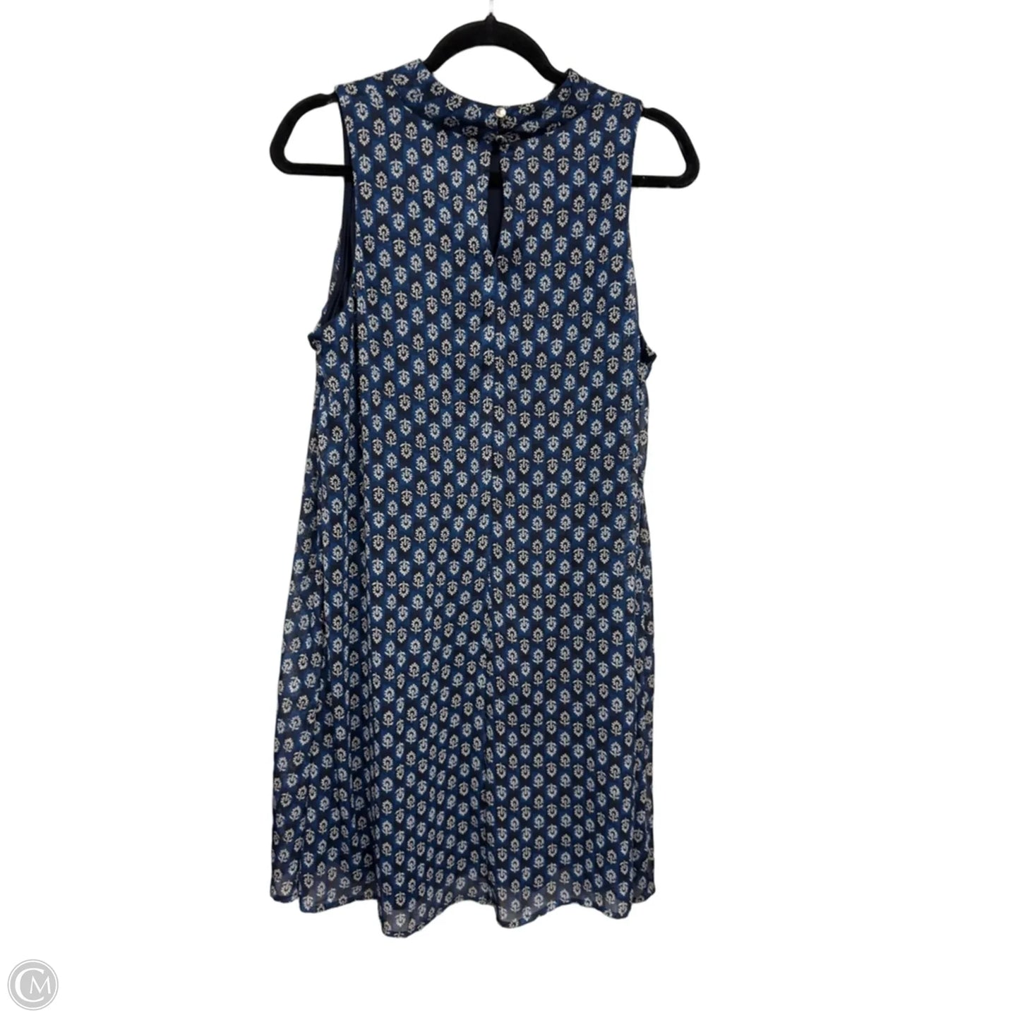 Dress Casual Short By Tommy Hilfiger In Blue & Cream, Size: 12