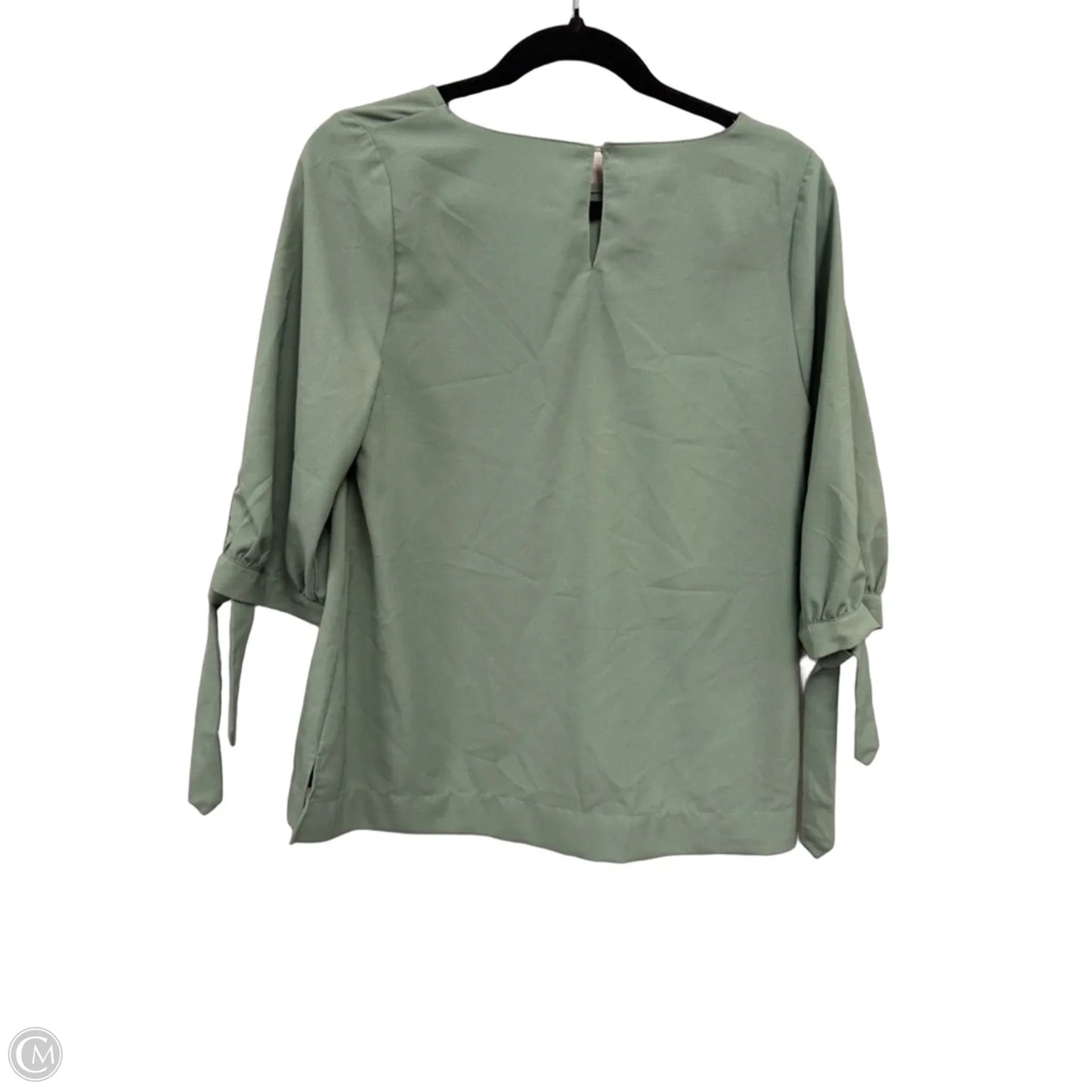 Blouse Short Sleeve By Umgee In Green, Size: S