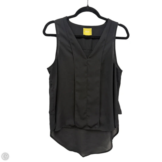Blouse Sleeveless By Maeve In Black, Size: 6