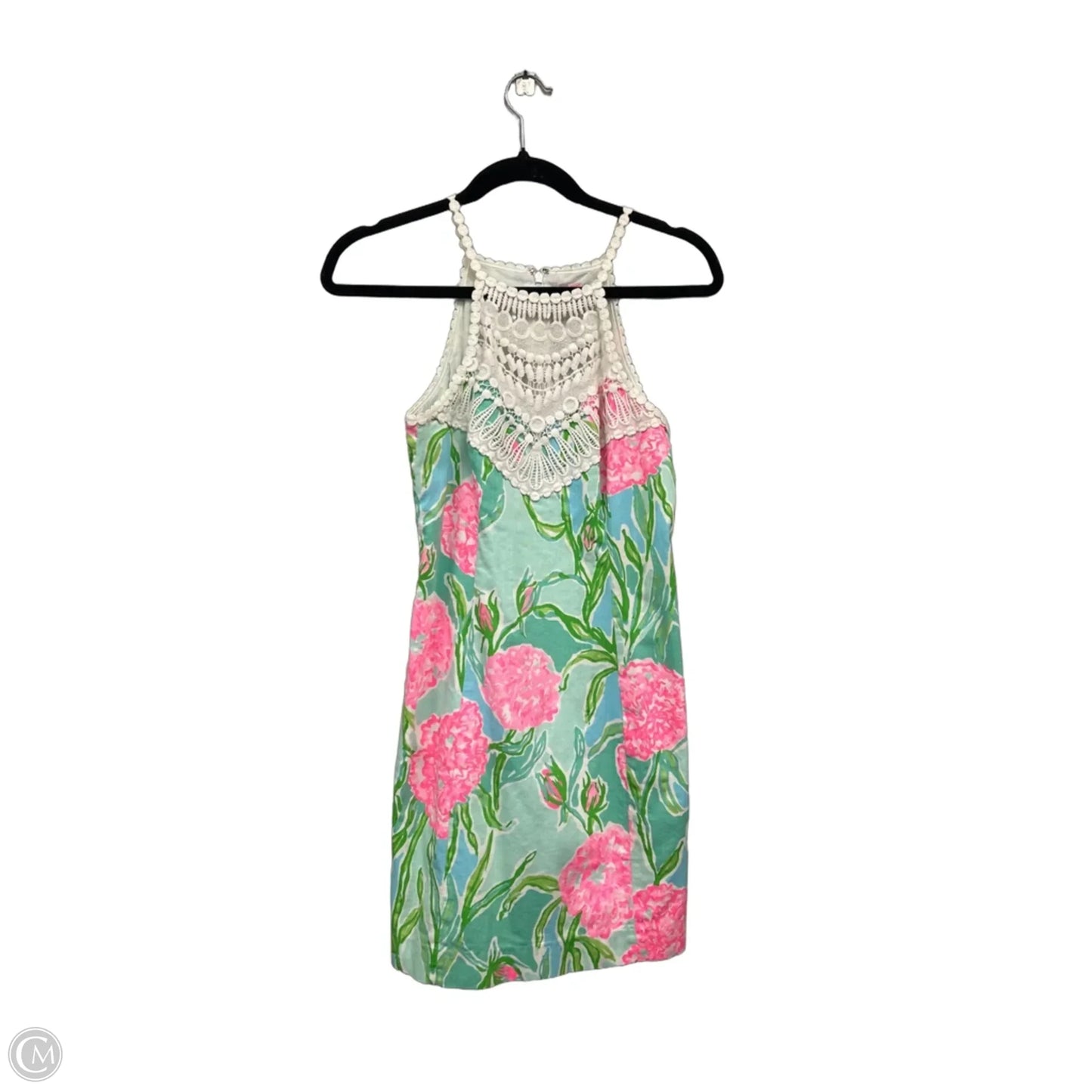 Dress Designer By Lilly Pulitzer In Blue & Pink, Size: 2