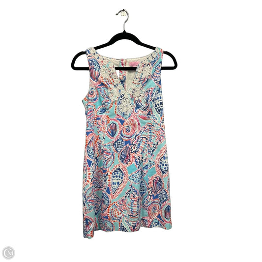 Dress Designer By Lilly Pulitzer In Blue & Pink, Size: 2