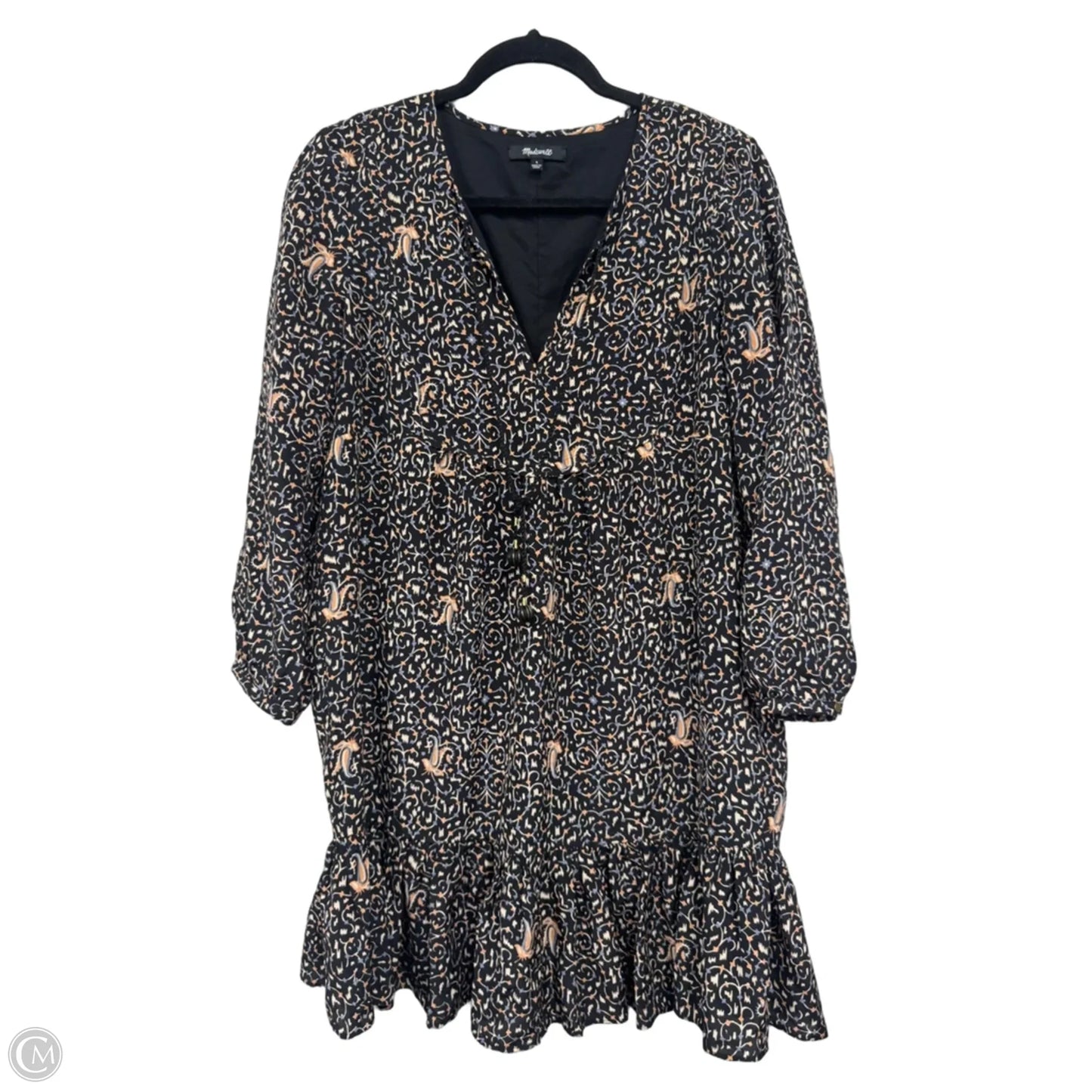 Dress Casual Short By Madewell In Black & Cream, Size: 4