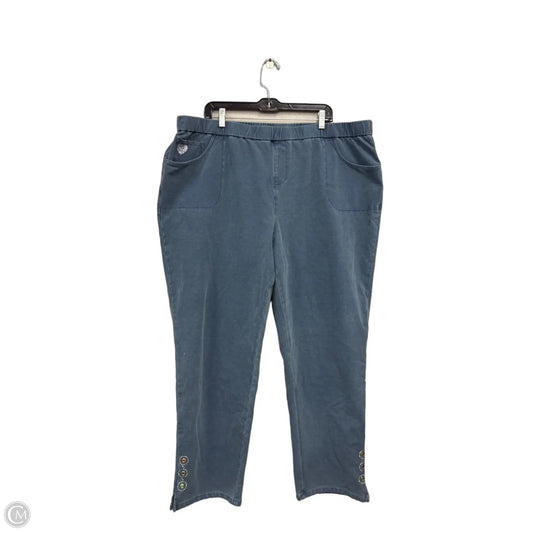 Pants Other By Quaker Factory In Blue, Size: 2x