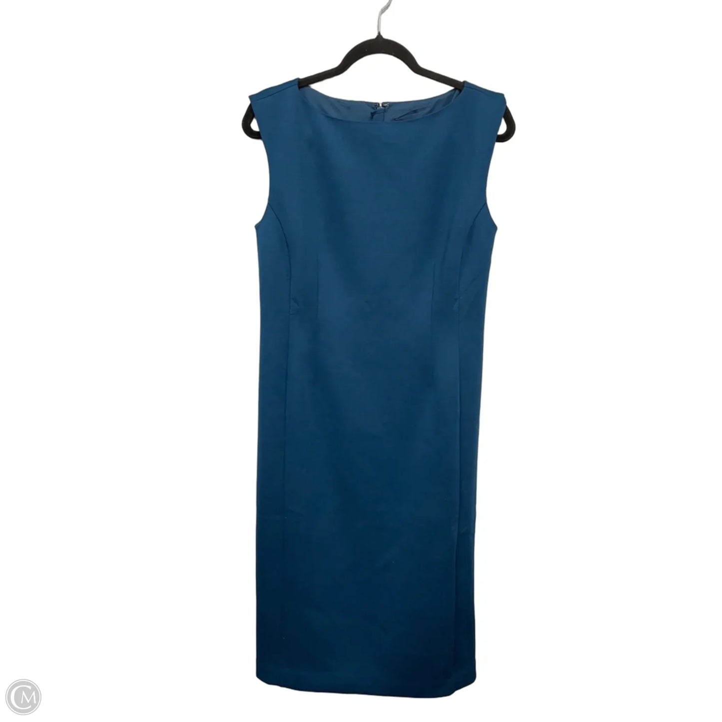Dress Casual Midi By Ann Taylor In Blue, Size: 10p