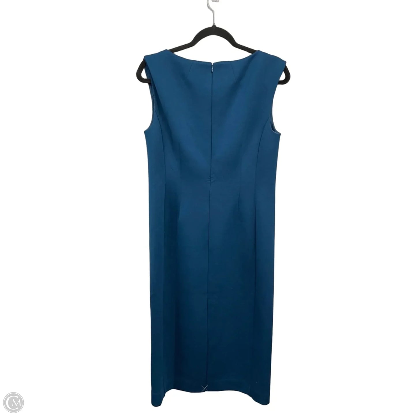 Dress Casual Midi By Ann Taylor In Blue, Size: 10p