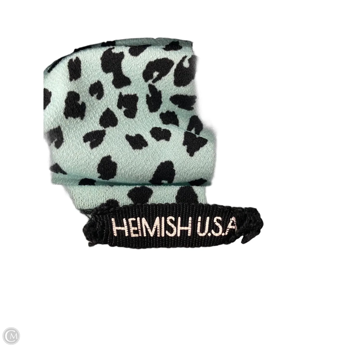 Top Short Sleeve By Heimish Usa In Black & Blue, Size: L