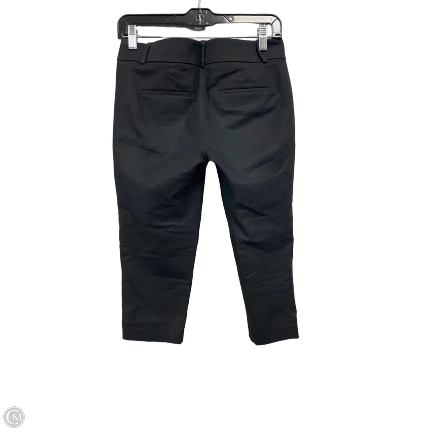Pants Cropped By Loft In Black, Size: 0p
