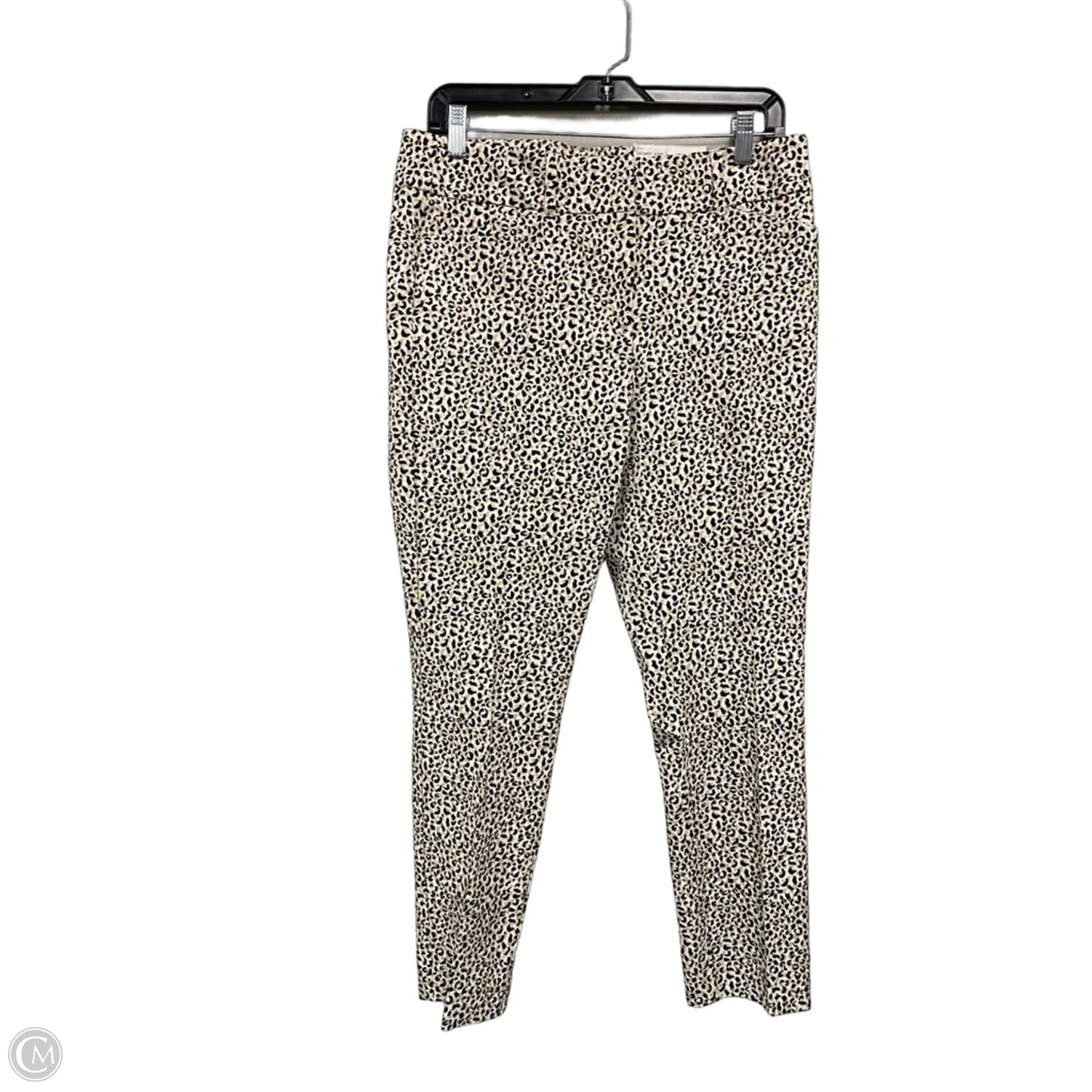 Pants Dress By Loft In Black & Cream, Size: 8