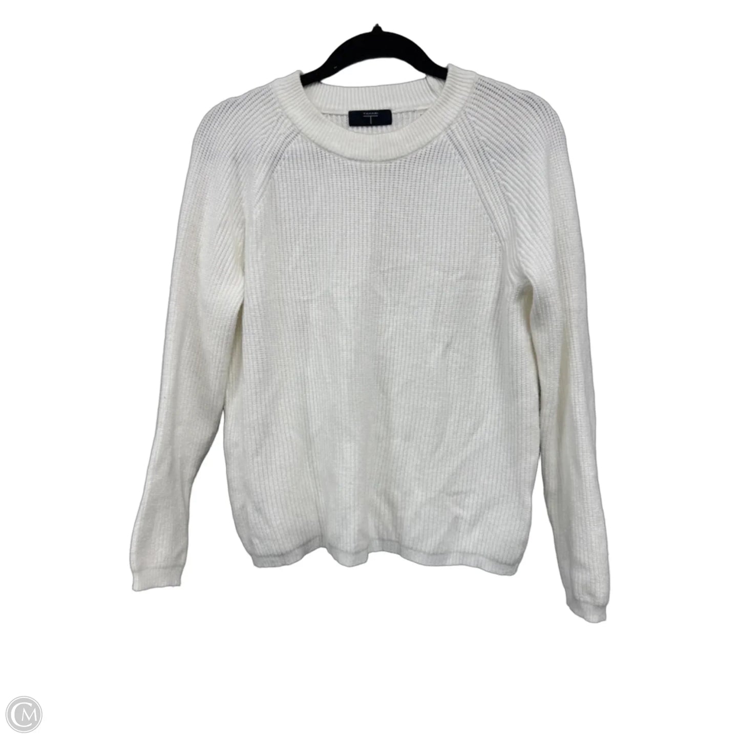 Sweater By Tahari In White, Size: M