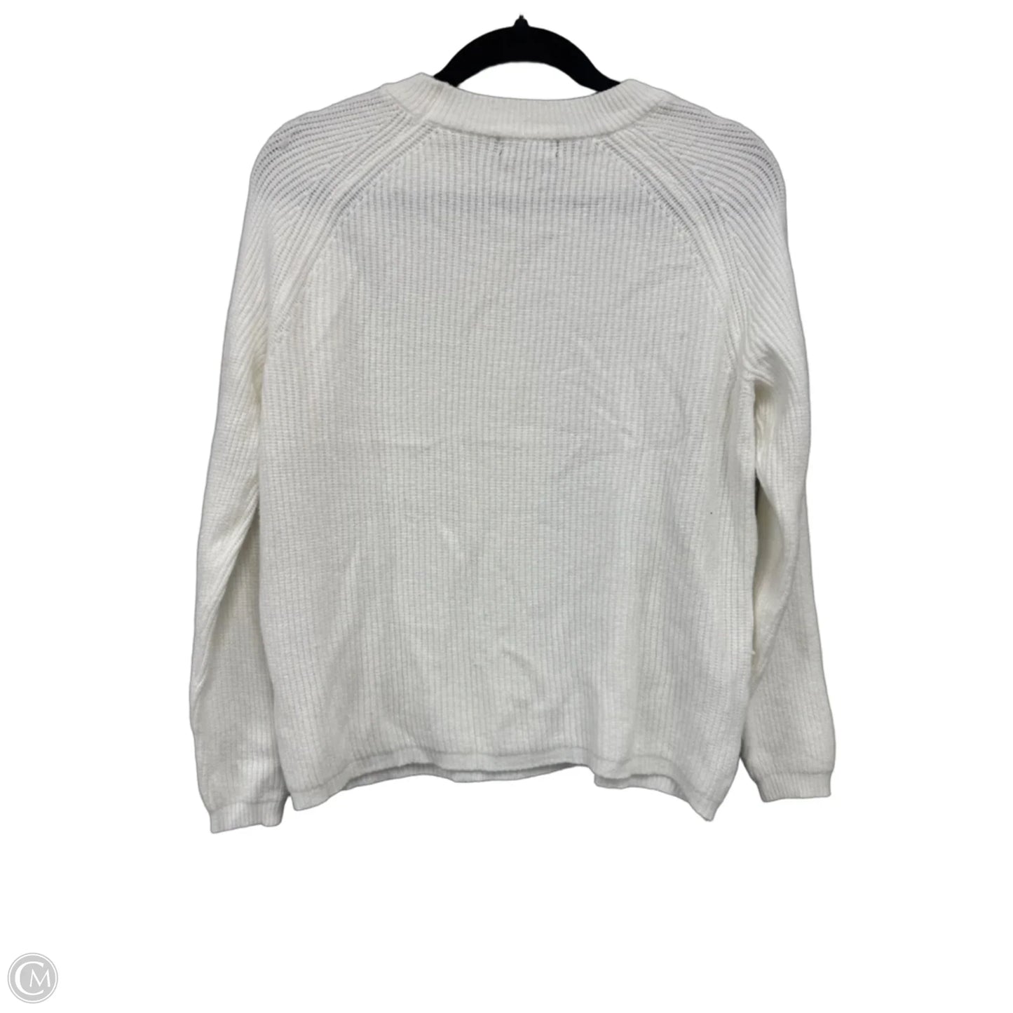 Sweater By Tahari In White, Size: M