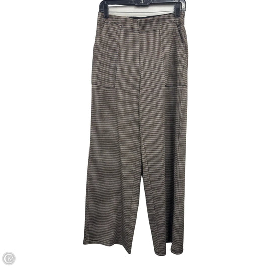 Pants Wide Leg By Max Studio In Black & Cream, Size: S