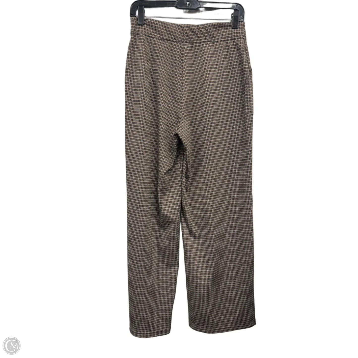 Pants Wide Leg By Max Studio In Black & Cream, Size: S