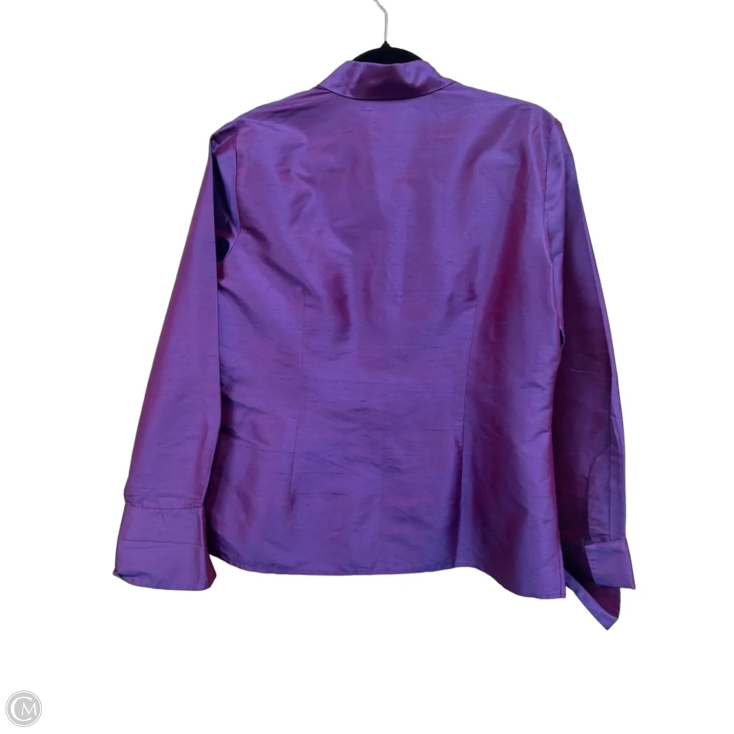 Top Long Sleeve By Worthington In Purple, Size: 8