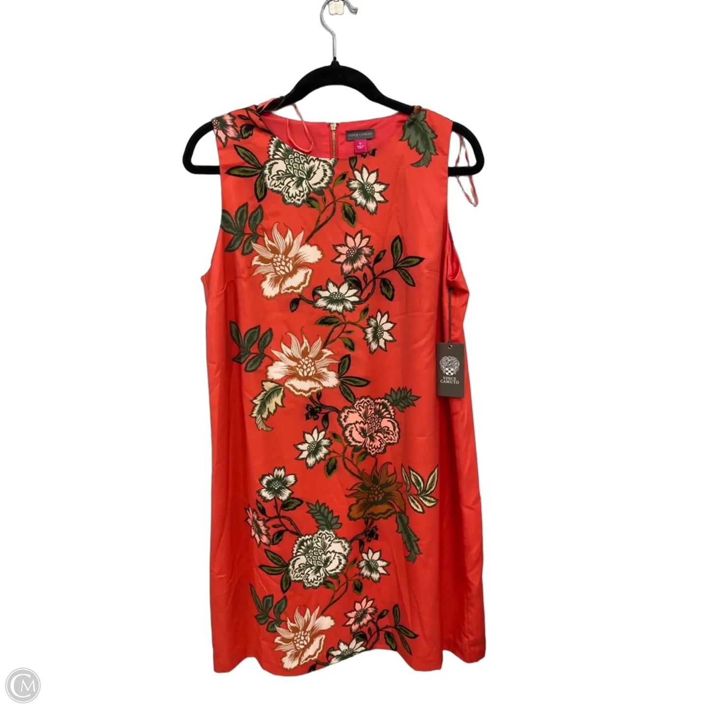 Dress Casual Short By Vince Camuto In Green & Orange, Size: 12