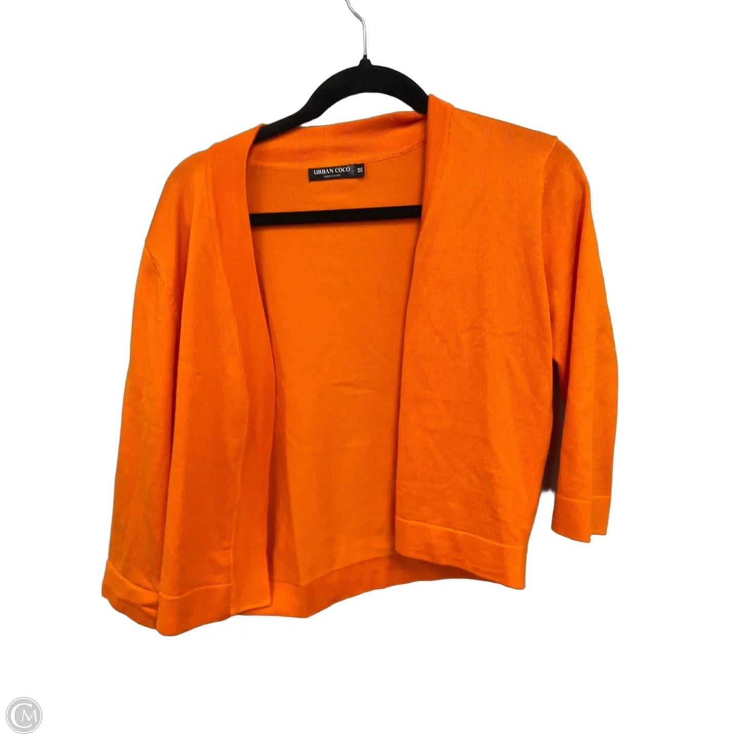 Sweater Cardigan By Urban Coco In Orange, Size: M