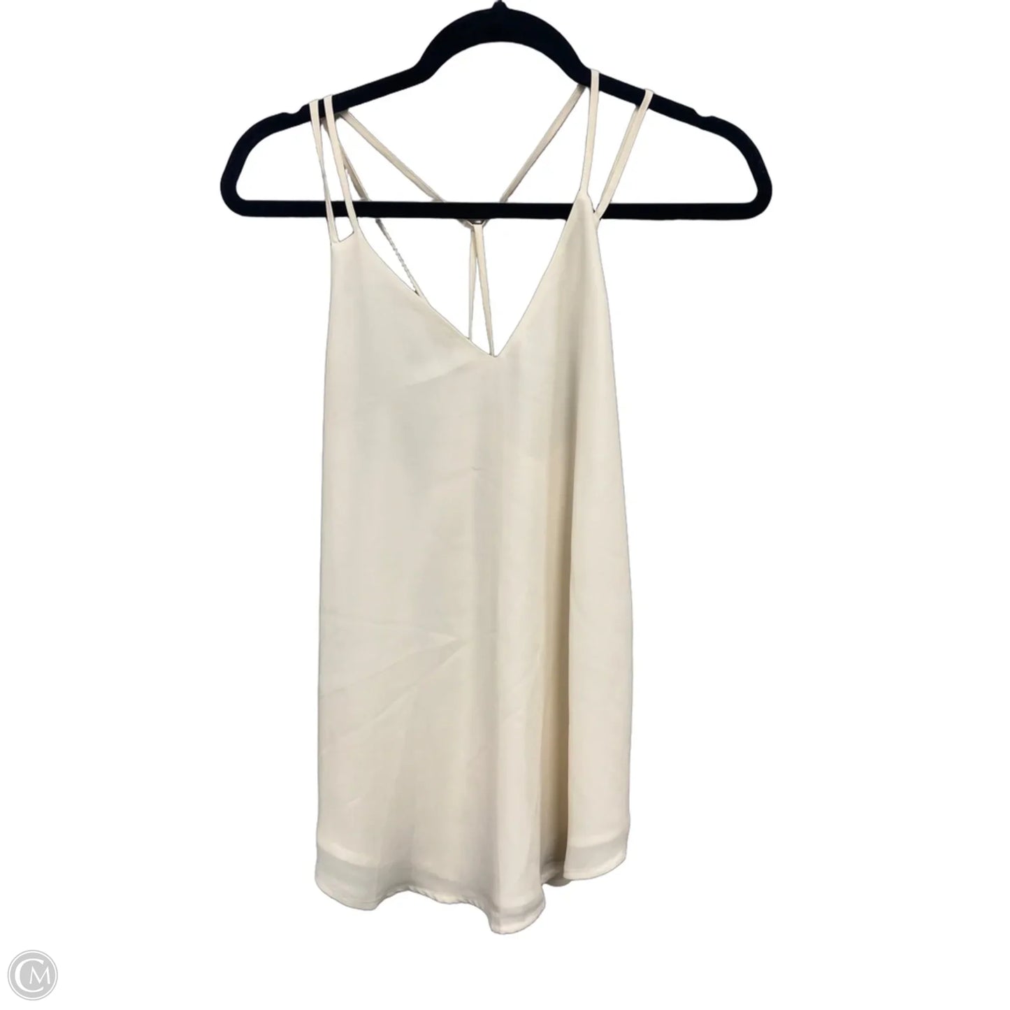 Blouse Sleeveless By Loft In Cream, Size: Xs