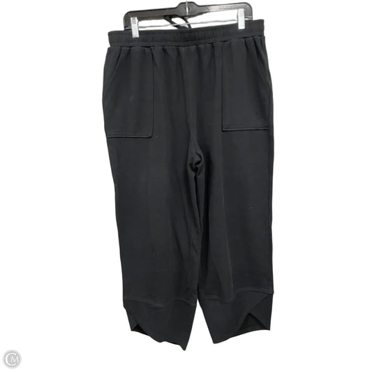 Pants Wide Leg By Trendy Queen In Black, Size: Xl