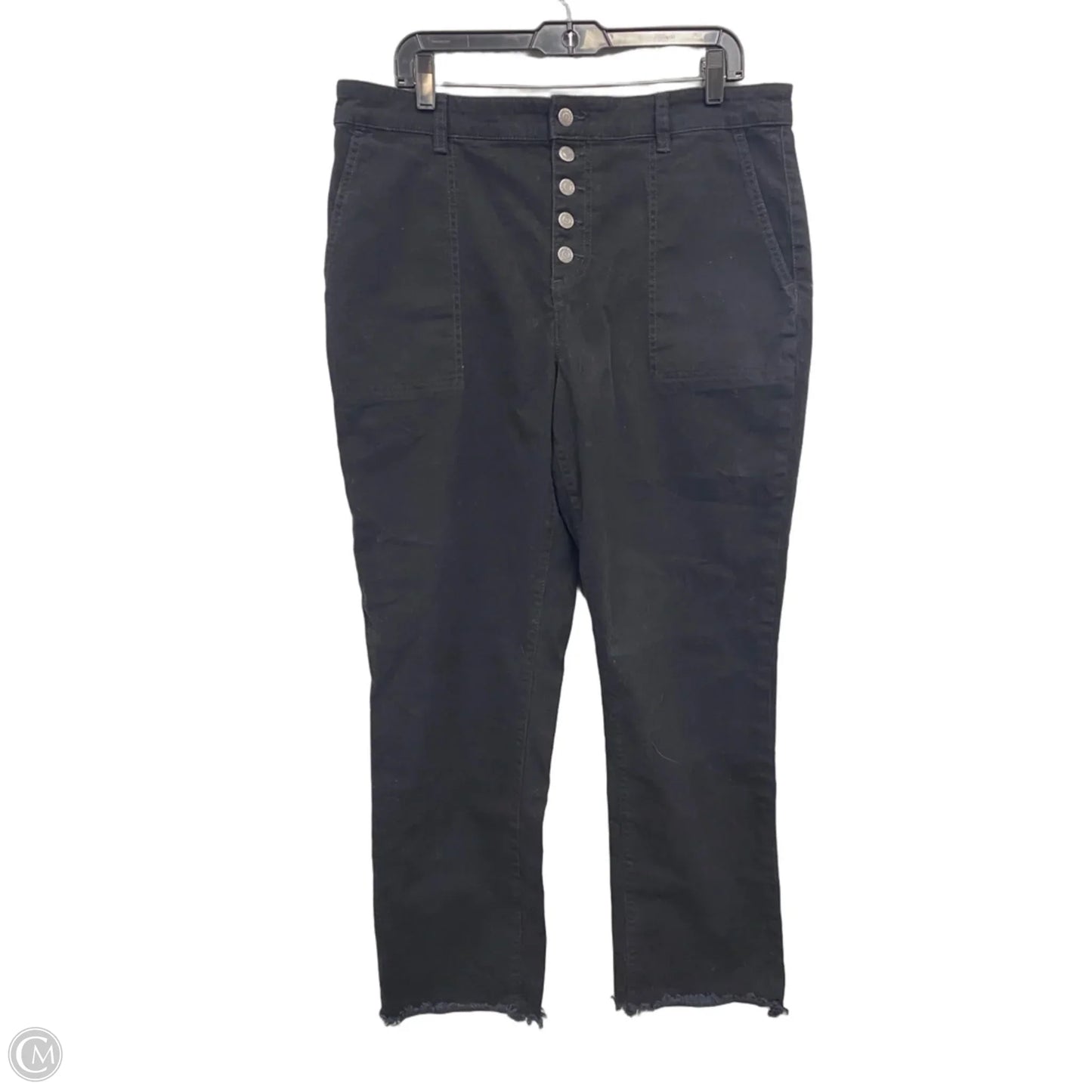 Pants Chinos & Khakis By Loft In Black, Size: 14