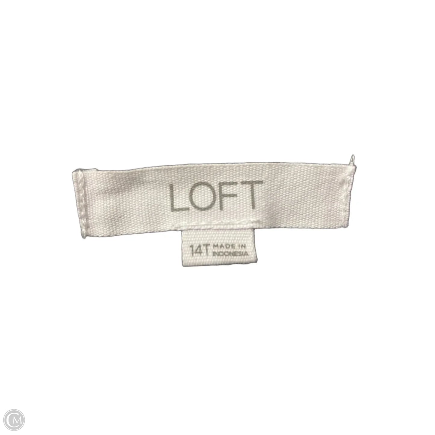 Pants Chinos & Khakis By Loft In Black, Size: 14