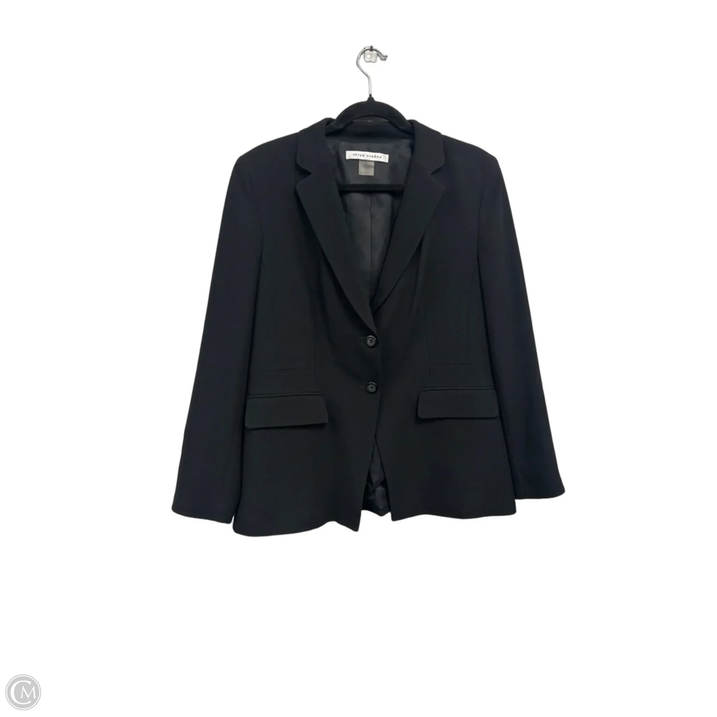Blazer By Peter Nygard In Black, Size: 12