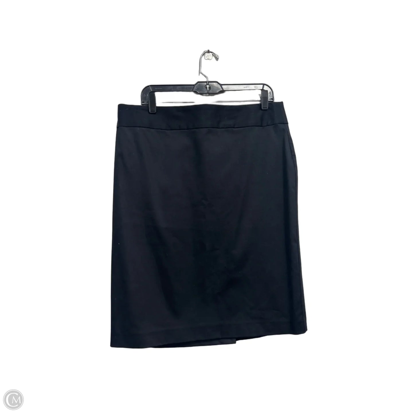 Skirt Midi By Liz Claiborne In Black, Size: 12