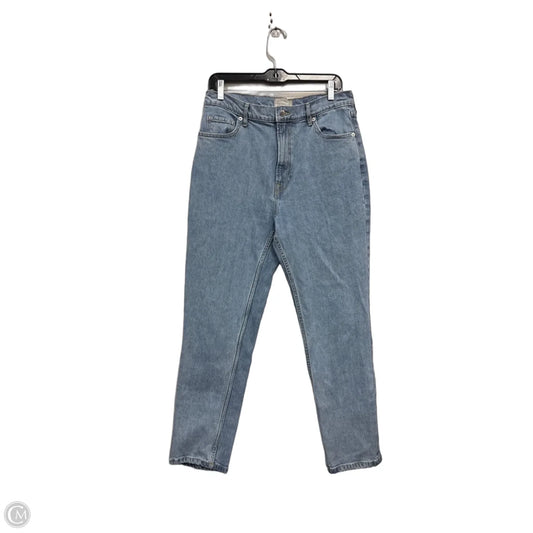 Jeans Straight By Everlane In Blue Denim, Size: 12