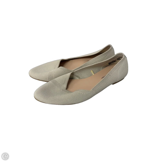 Shoes Flats By Time And Tru In Cream, Size: 7