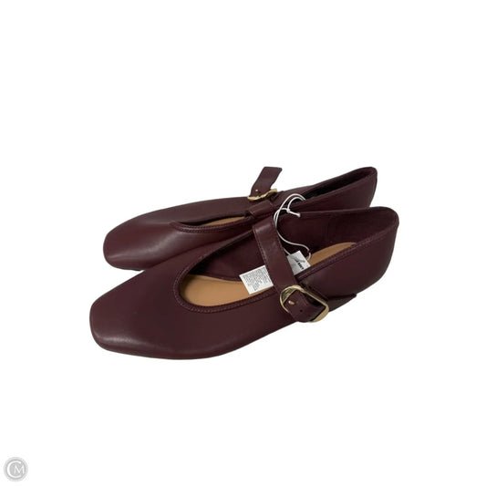 Shoes Flats By Old Navy In Maroon, Size: 7