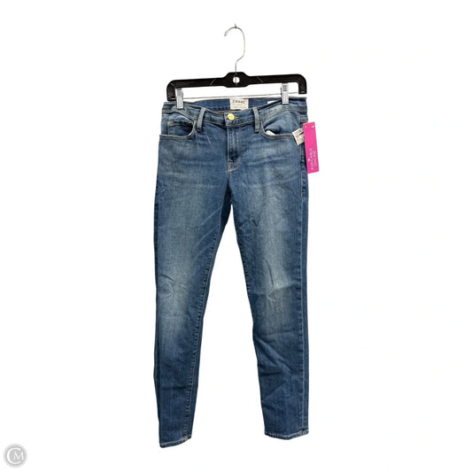Jeans Skinny By Frame In Blue, Size: 2