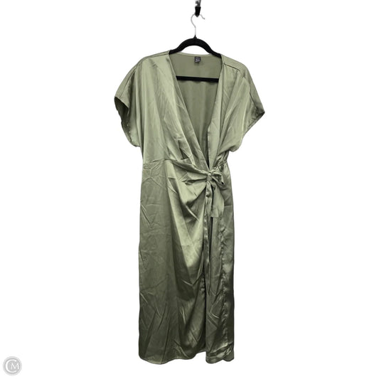 Dress Casual Maxi By Shein In Green, Size: Xl