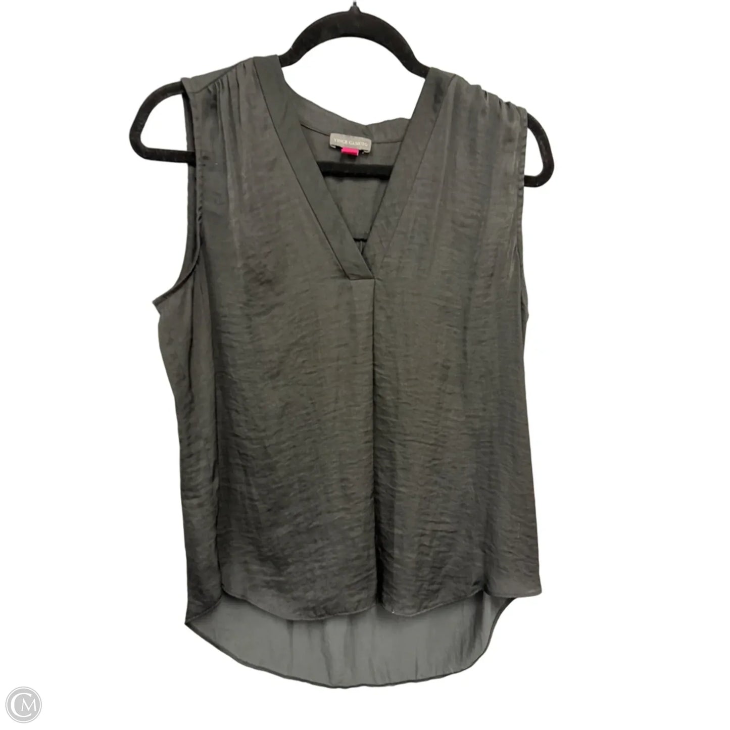 Blouse Sleeveless By Vince Camuto In Black, Size: M