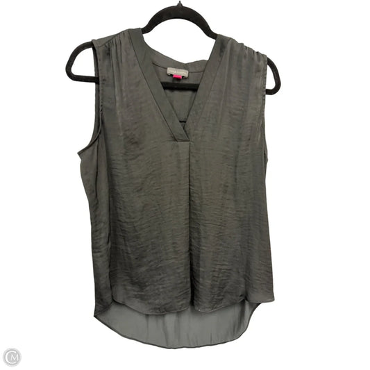 Blouse Sleeveless By Vince Camuto In Black, Size: M