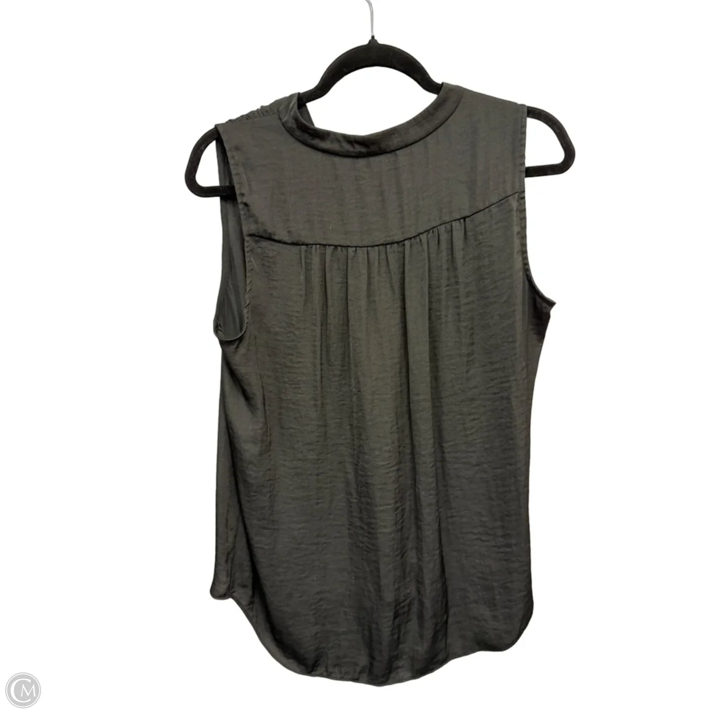 Blouse Sleeveless By Vince Camuto In Black, Size: M
