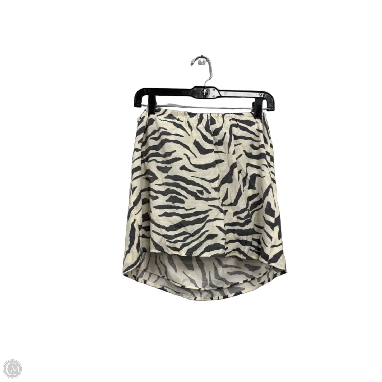 Top Sleeveless By Nine West In Cream & Grey, Size: S
