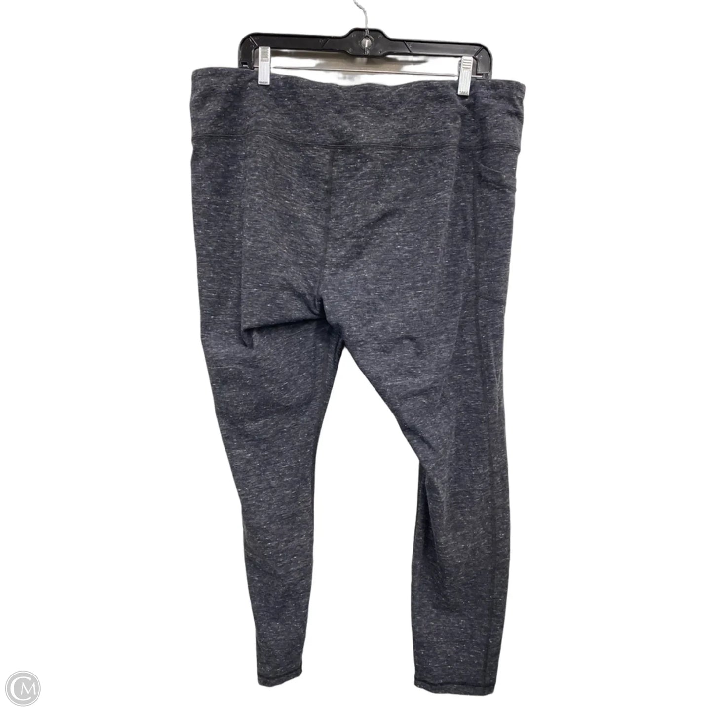 Athletic Leggings By Athletic Works In Grey, Size: 3x