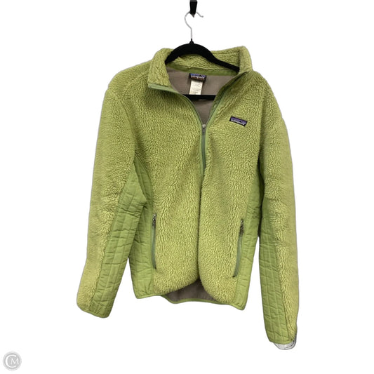 Jacket Fleece By Patagonia In Green, Size: Xl